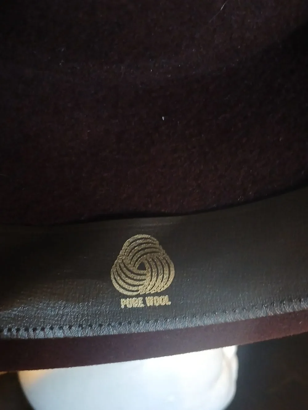 Vintage Nu Planter Indiana Jones Brown Wool Wide Brim Hat